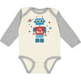 thumbnail image 3 of Inktastic Robot 2nd Birthday Boys Long Sleeve Baby Bodysuit, 3 of 5