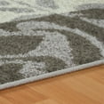 thumbnail image 3 of Superior Verdure Floral and Vines Indoor Area Rug, 2' x 3', Gray, 3 of 6