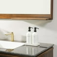 thumbnail image 6 of White Soap Dispenser Set, Contains Hand and Lotion Dispenser with Pump. Perfect for Guest Bathroom Decor. (White), 6 of 14