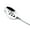 #5, variant on Ludlz Silverware Long Handle Spoon Stainless Steel Household Tableware Letter Engraved Utensils , Stainless Steel Utensils , Mirror Polished, Dishwasher Safe