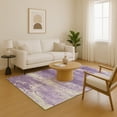 thumbnail image 7 of Addison Rugs Mayfield Premium Machine Washable Transitional Modern Purple Rectangle Rug, 9' x 12', 7 of 7