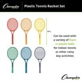 Champion Sports Plastic Tennis Racket Set