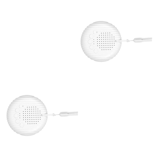 braveheart White Noise Machine USB Charging Automatic Shutdown Speaker Sound Sleep Aids 9.3x8x2.8cm 2Set