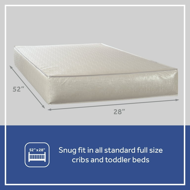 Sealy 2 in 1 Soybean Natural Rest 2 Stage Baby Crib Toddler
