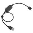 thumbnail image 1 of Contrôleur LED Pratique Alimenté par USB pour Bandes LED pour Mariages Chambres pour Fêtes, 1 of 8