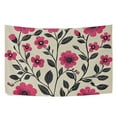 thumbnail image 6 of Yayeee Tapestry Wall Hanging for Bedroom 80" x 60" Living Room Home Wall Art Decor, Pink Flowers, 6 of 7