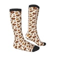 thumbnail image 4 of Lsque Turkey And Thanksgiving3 Printed Crew Socks Men's Women's LightWeight Thin Casual Calf Socks ,Knee High Socks,Cotton Socks, 4 of 9