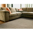 thumbnail image 2 of Feizy Durham Modern Solid, Tan, 2' x 3' Accent Rug Handmade Reversible Casual Design Carpet for Living Dining Bed Room, 2 of 5
