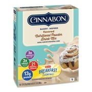 Carnation Breakfast Essentials Cinnabon Bakery Inspired Flavored Nutritional Powder Drink Mix, 10  1.26 oz Packets