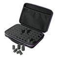 thumbnail image 6 of 60 Grid Essential Oil Storage Bag Carrying Case Shockproof Black / Blue / Purple, 6 of 6