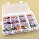 thumbnail image 2 of 3pcs Caja de almacenamiento simple Accesorios transparentes Ordenador de aretes de caja, 2 of 6