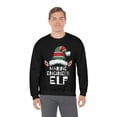 thumbnail image 5 of Marine Engineer Elf Unisex Sweatshirt, S-2XL Christmas Engineering Elves, 5 of 9