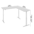 thumbnail image 7 of Move 60 Series 72W L Shaped Standing Desk in White - Engineered Wood, 7 of 7