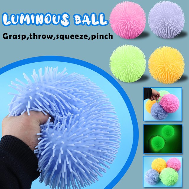 pieza que brilla en la oscuridad empujar la burbuja Fidget sensorial juguete luminoso para aliviar el estrés Wmkox8yii shdjk4344