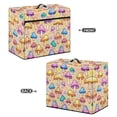 thumbnail image 3 of HELLHERO Colorful Mushroom Stars Sewing Machine Protector Cover Polyester Material Durable Fits Most Sewing Machines, 3 of 8