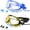 Yellow+Blue, variant on ABCPOW Swim Goggles 2 Pack Full Protection Swim Pool Goggles with 2 Sets Nose Clip & Earplugs Anti-Fog No Leaking Anti-UV Wide View Silicone Swimming Goggles for Kids 3-15 Goggles Swimming,Pink+Blue
