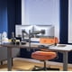 thumbnail image 3 of NB Ergonomic Soporte para 2 Monitores de 17" a 35" |  Ajustable con Giro, 3 of 5