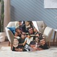 thumbnail image 5 of Jake Gyllenhaal Blanket Soft and Warm Lightweight Fluffy Throws Blankets Rug Carpet Gift for Beach Yoga Bedroom Living Room Decoration Sofa Camping Trip Dorm Decor All Season, 5 of 6