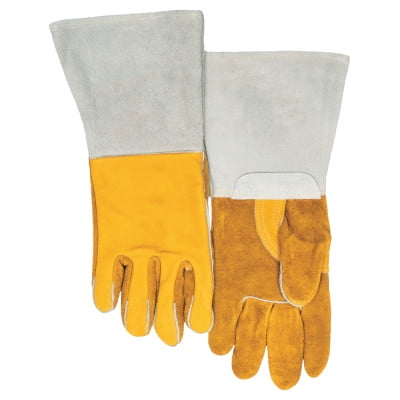 Premium Welding Gloves, Grain Cowhide, X-Large,