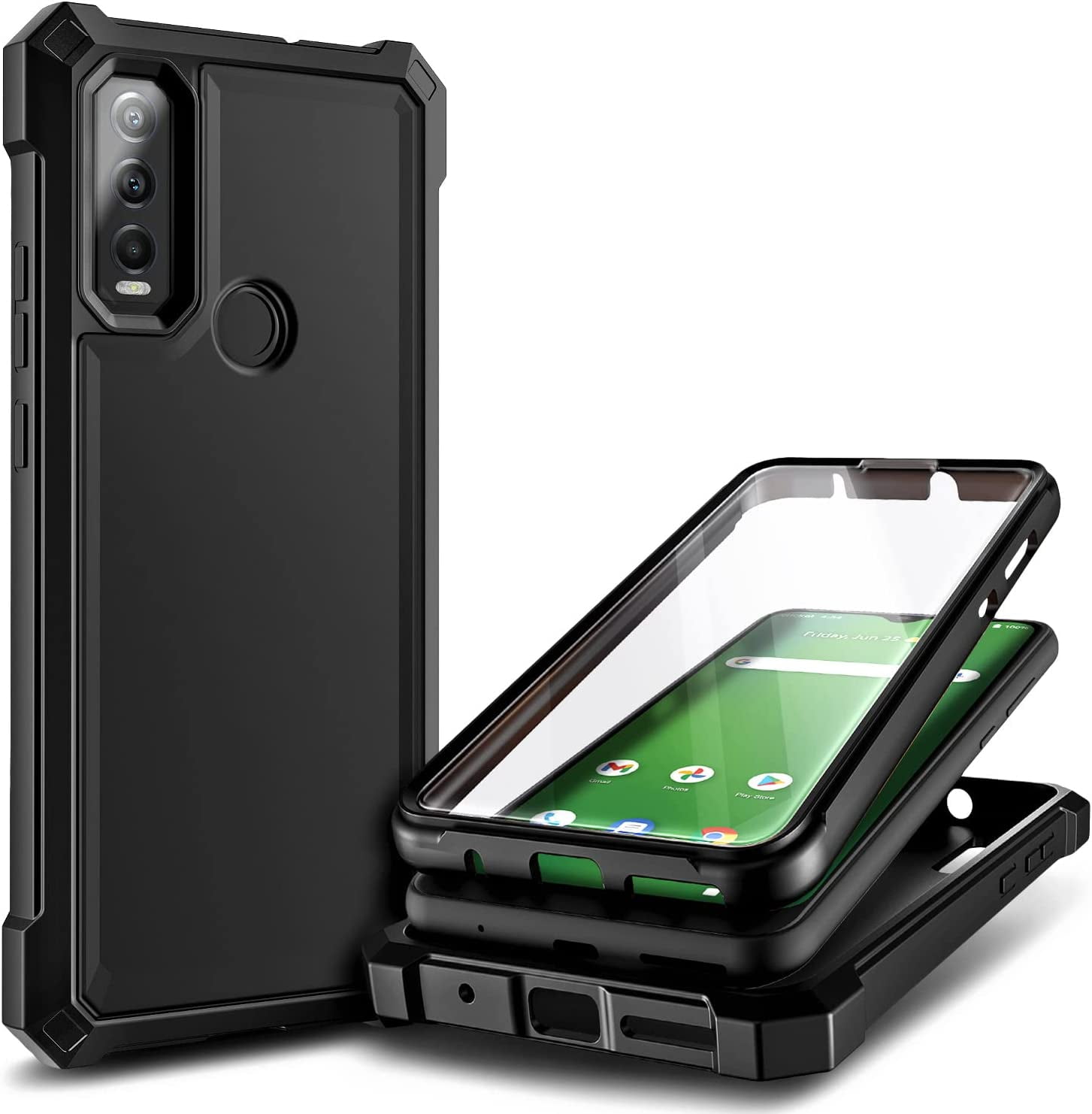 Nagebee Phone Case Compatible for AT&T Motivate Max / Cricket Ovation 3