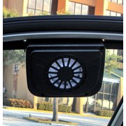 Koolatron Auto Cool Solar Powered Car Fan, Windshield Air Vent Cooling Window Cooler