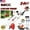 5 in 1 (Red), variant on YNCE Professional High Power Grass Trimmer,Hedge Trimmer Gas Brush Trimmers Lawn Mower 52CC 2-Stroke Gas Straight Shaft String Backpack Grass Trimmers for Lawn Care