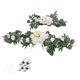 thumbnail image 1 of Arco de Boda Zulema con Flores Colgantes Artificiales Champán, 1 of 3