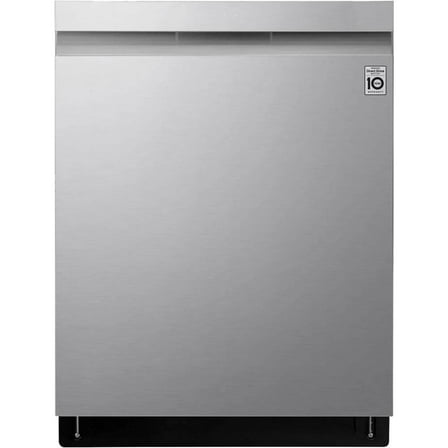 LG LDP6810SS 44 dBA Top Control Smart Dishwasher with QuadWash
