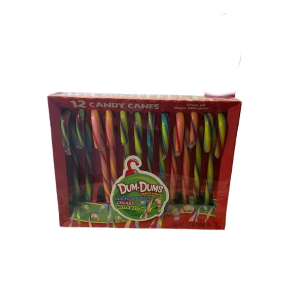 Dum Dum Candy Canes - 12 pk - 5.3oz