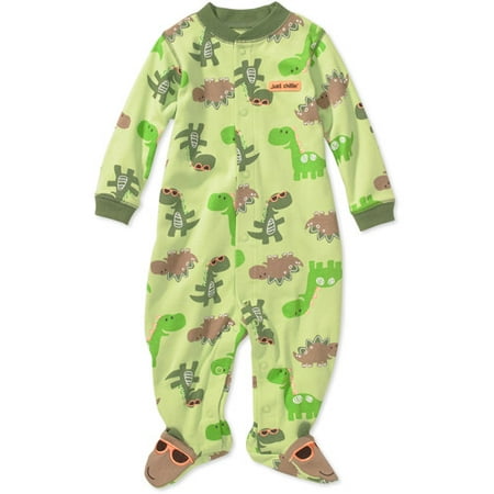 Child of Mine by Carter's - Newborn Boys' Dinosaur Sleep n' Play Bodysuit