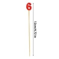 thumbnail image 4 of 100Pack Year of the Horse Fruit Bamboo Skewers,4.7In Holiday Appetiser Toothpicks with 10 Festive Designs for New Year Party Drinks,Charcuterie & Fruit Skewers,Christmas Decoration Supplies, 4 of 9