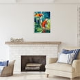 thumbnail image 2 of Stupell Industries Tropical Parrots in Jungle Animals & Insects Painting White Framed Art Print Wall Art, 24 x 30, 2 of 8