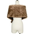 thumbnail image 5 of HJYCHN Elegant Women's Wedding Shawl Long Stole Wrap Scarf for Bridal Attire and Bronze One Size, 5 of 5