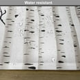 thumbnail image 6 of Ambesonne Birch Tree Place Mats Set of 4, Seasonal Woodland, Standard Size, Black and White, 6 of 6