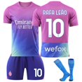 thumbnail image 1 of 2023/24 Milan Away Soccer Kit #10 Fan Shirt/Shorts Socks Set M, 1 of 5