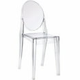 thumbnail image 1 of Plata Import - Ghost Armless Chair in Clear Color for Adults, 1 of 3