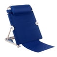 thumbnail image 4 of DOLITY Dossier de Lit Réglable Dossier d'Allaitement pour Adulte Chaise de Lecture Pliante Bleu Foncé, 4 of 9