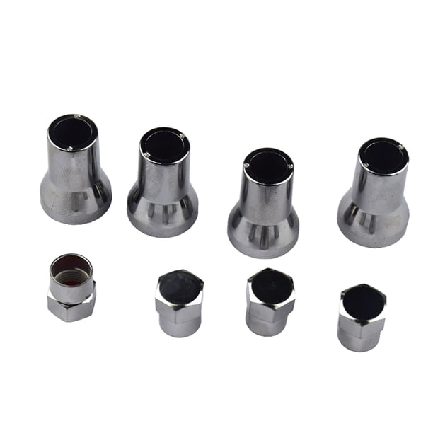 Naiovety Tapas de neumáticos Trasero izquierdo ABS Mano de obra Vástagos de rueda Manga a prueba de polvo Pieza reemplazada Suministros para Ciclismo Naiovety OD025155-00