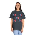thumbnail image 5 of Coquette Bow 4th of July Fireworks Comfort Colors Women's Shirt, 5 of 7