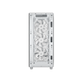 thumbnail image 3 of CORSAIR 3200D RS Mid-Tower PC Case - Supports a 360mm radiator - ASUS BTF, MSI Project Zero, and Gigabyte Project Stealth Compatible - Angled bottom fan mount for GPU cooling - White, 3 of 20