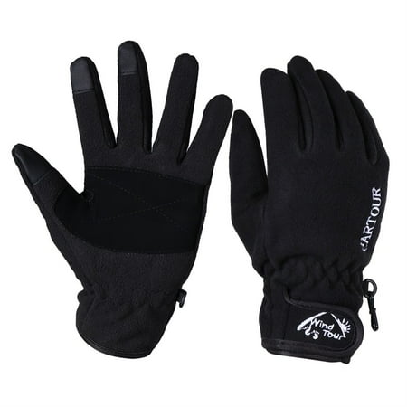 Bicycle Glove Sports Glove Windproof Cycling Warm Full Finger Glove M