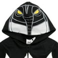 thumbnail image 3 of Power Rangers Zach Toddler Boys Fleece Zip Up Hoodie Black 5T, 3 of 5