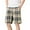 Yellow, variant on BOOMNY Mens Shorts Casual Plaid Prints Oversized Elastic Waist Drawstring Beach Shorts For Man Soft Loose Fit Summer Workout Shorts Comfy Mens Dailywear