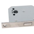 thumbnail image 3 of Juego de cerradura para puerta cortafuego de entrada invisible plateada perfecl incluye Cilindro de cerradura y sujetadores kit para instalación Cilindro de acero, 3 of 7