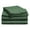 Hunter Green, variant on 400-Thread Count 100% Egyptian Cotton Lightweight Stripes Sheet Set with Deep Pockets Ivory / Twin