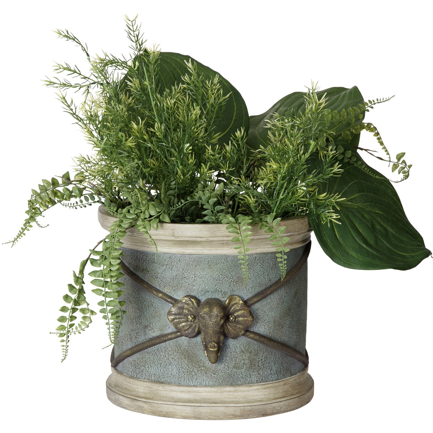 Bombay Outdoors Raja Elephant Planter