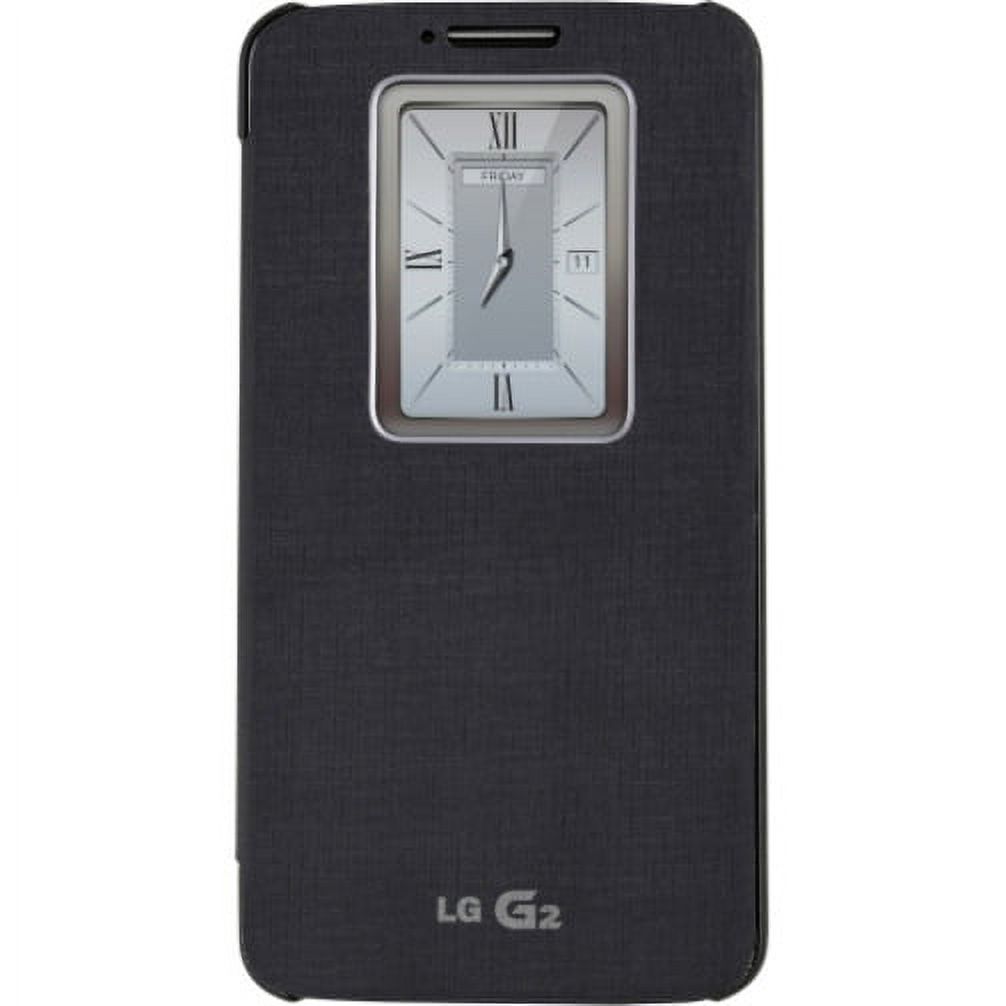 LG QuickWindow Carrying Case (Folio) Smartphone, Black - image 5 of 5