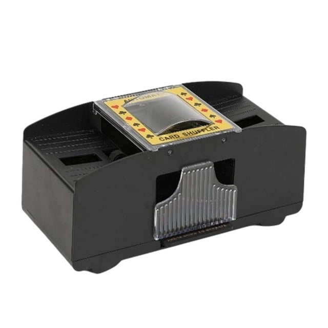 Barajador de cartas eléctrico de 1-2 cubiertas, barajador de cartas automático para póquer