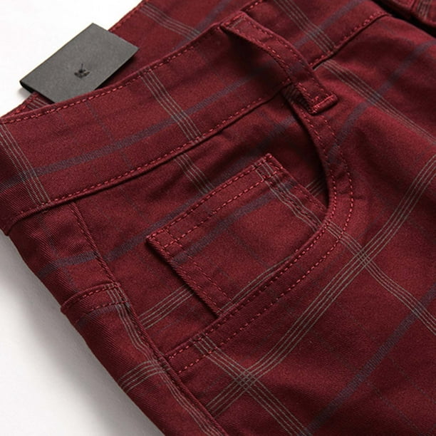 JHLZHS Mens Pants Relaxed Fit Elastic Waist Mens Autumn and