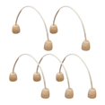 thumbnail image 2 of HLONK 5Pcs Croquet Wicket Croquet Sticks Rope Croquet Cotton Rope Goal Heavy-Duty Croquet Wickets for Lawns Backyards Parks, 2 of 8